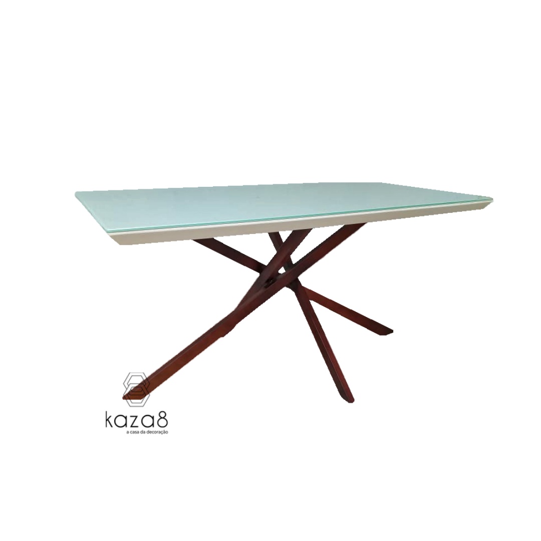 Mesa Jarvan Cor Madeira Mel - Kaza8